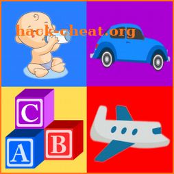 Kids flashcard game- baby flashcards icon