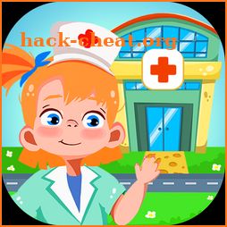 Kids hospital icon