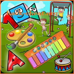 Kids Piano and Color Book icon