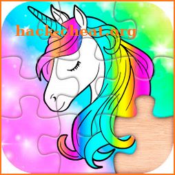 Kids Puzzles Unicorns icon