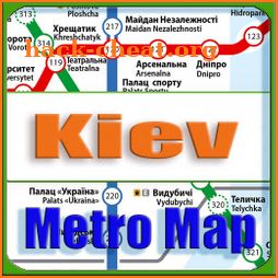 Kiev Metro Map Offline icon