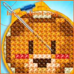 Knitting Master - Cross Stitch Art Sewing Game icon