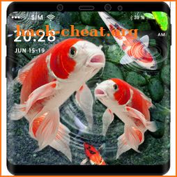 Koi Fish Live Wallpapers | 3D Koi Fish Backgrounds icon