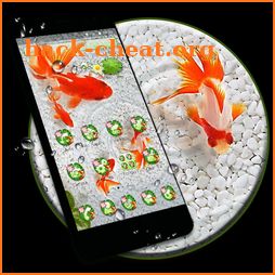 Koi Fish Lotus Theme icon