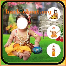 Krishna Photo Suit : Janmashtami Photo icon