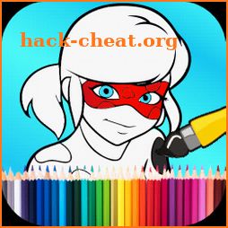 Ladybug Coloring Book Hearos icon