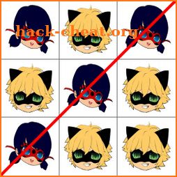 ladybug XO cat noir icon