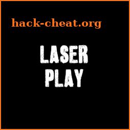 Laser play icon