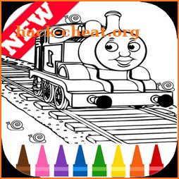 Learn Coloring for Thomas Train Friends by Fans icon