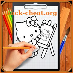 Learn How to Draw Cute Kitty Cat Characters icon