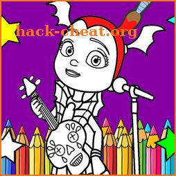 Learn To Color Vampires (Vampirina Coloring games) icon