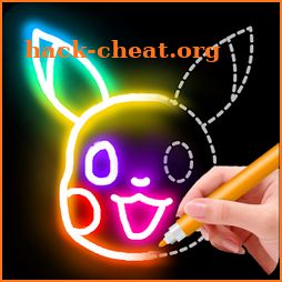 Learn to Draw Glow Cartoon icon