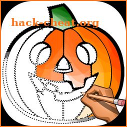 Learn to Draw Halloween: Drawing, Color Book Pages icon