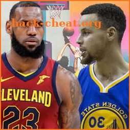 Lebron James Vs Stephen Curry: Basketball Photos icon