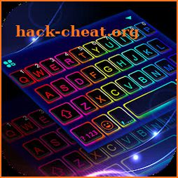 Led Neon Color Keyboard Theme icon