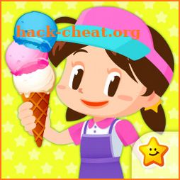 Let's do pretend Icecream shop icon