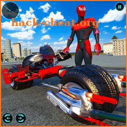 Light Bike Hero City Rescue Superhero Bike Games icon