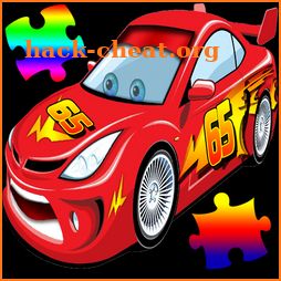 Lightning puzzle with McQueen icon