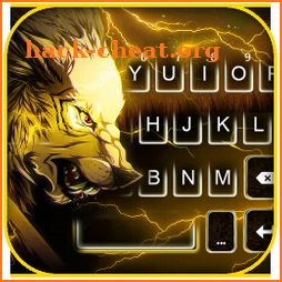 Lightning Wolf Keyboard Background icon