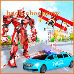 Limo Robot Car Transformation: Car Robot Games icon