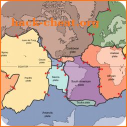 Lithospheric plates icon