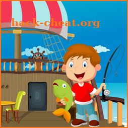 Little Fisherman Rescue Kavi Game-383 icon