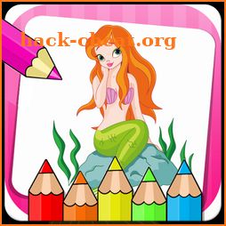 Little Mermaid Coloring Book icon