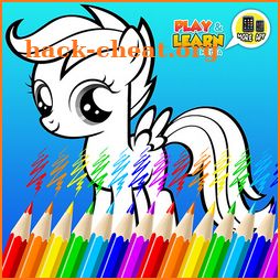 Little Pony Coloring Book icon