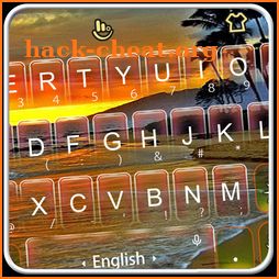 Live 3D Golden Beach Keyboard Theme icon