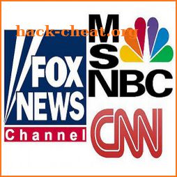 LIVE NEWS (MSNBC, FOX & CNN) icon