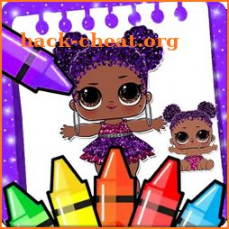 lol dolls pets coloring princesses icon