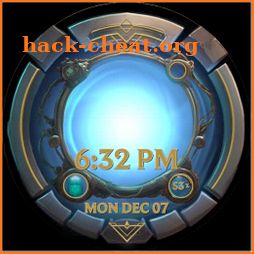 LOL Hextech Blue Magic Digital icon