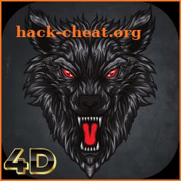 Lone wolf wallpaper 4D parallax wallpaper free icon