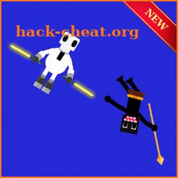 Long Horse vs Cartoon Cat - Stickman Fighter icon