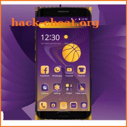 Los Angeles Basketball Theme \ Huawei, Samsung, LG icon