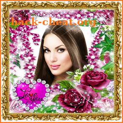 Love Flower Photo Frame icon