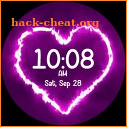 Love Heart Animated Watch Face icon