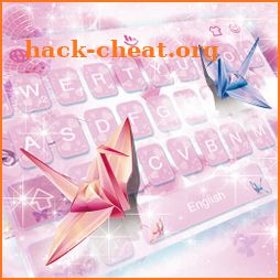 Love Paper Crane Keyboard Theme icon