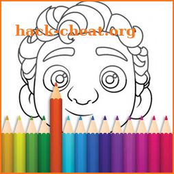 Luca Coloring Book For Kids icon