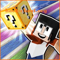 Lucky Block Race Map MCPE icon