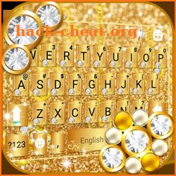 Luxury Gold Keyboard Theme icon