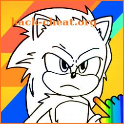 Magic Coloring Sonik Blue Hedgehog 3 icon