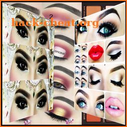 make up tutorial modern icon