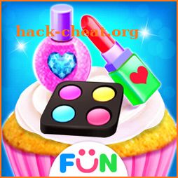 Makeup Kit Cupcake Maker -Girl Makeup Comfy Cakes icon