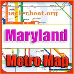 Maryland USA Metro Map Offline icon