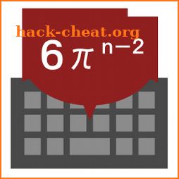 Mathematical keyboard F icon