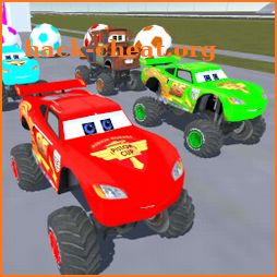 McQueen Monster Trucks - Motortruck Roadster 3D icon