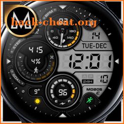 MD205: Digital watch face icon