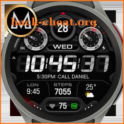 MD258 Digital watch face icon