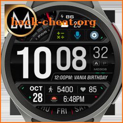 MD308 Digital watch face icon